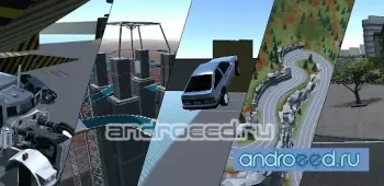 CrashX: краш тест машин, симулятор аварий и ДТП - скриншот 1