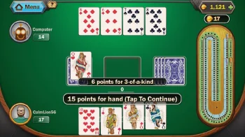 Cribbage Deluxe - скриншот 2
