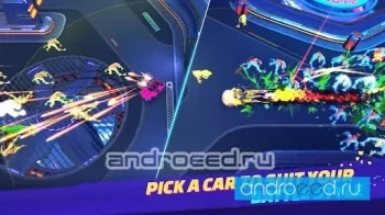 Crimson Wheels: Car Shooter - скриншот 2