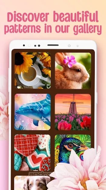 CROSS-STITCH: COLORING BOOK - скриншот 4