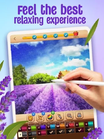 CROSS-STITCH: COLORING BOOK - скриншот 5