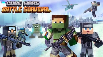 Cube Wars Battle Survival - скриншот 1