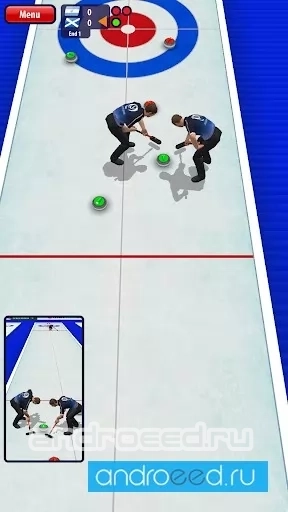 Curling3D - скриншот 2