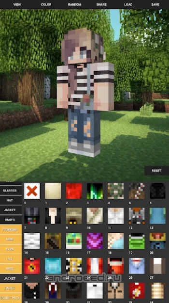 Custom Skin Creator Minecraft - скриншот 1