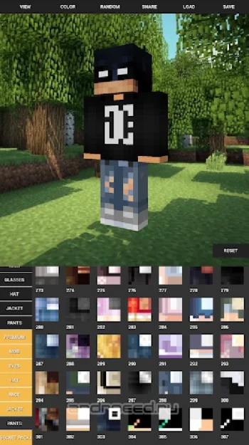 Custom Skin Creator Minecraft - скриншот 2