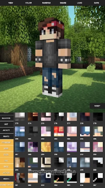 Custom Skin Creator Minecraft - скриншот 5