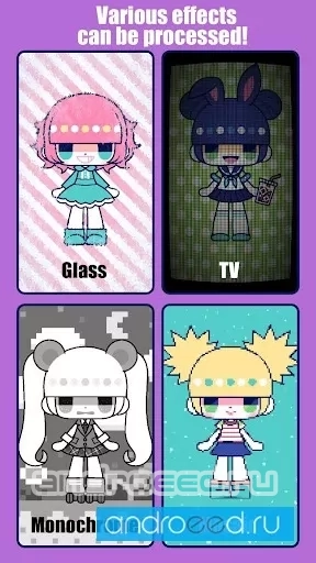 CustomTiyoko -Dress Up Game- - скриншот 5