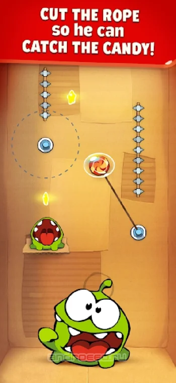 Cut the Rope - скриншот 1