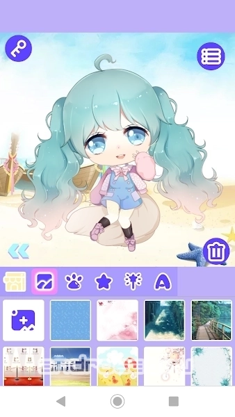 Cute Girl Avatar Maker - скриншот 5