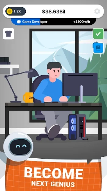 Cyber Dude: Dev Tycoon - скриншот 1