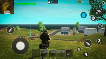 Cyber Fortress: Cyberpunk Battle Royale Frag Squad - скриншот 2