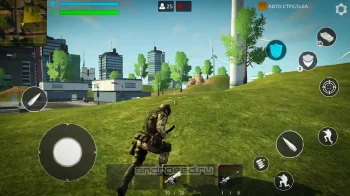 Cyber Fortress: Cyberpunk Battle Royale Frag Squad - скриншот 3