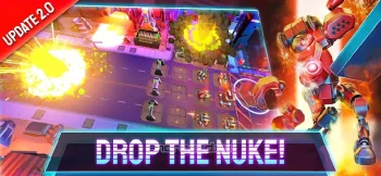Cyber Fusion - Idle Merge Defence - скриншот 1