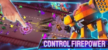 Cyber Fusion - Idle Merge Defence - скриншот 4
