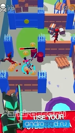 Cyber Ninja - Stealth Warrior - скриншот 2