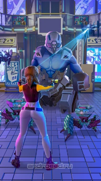 Cyberpunk Hero киберпанк экшен - скриншот 1