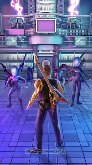 Cyberpunk Hero киберпанк экшен - скриншот 2