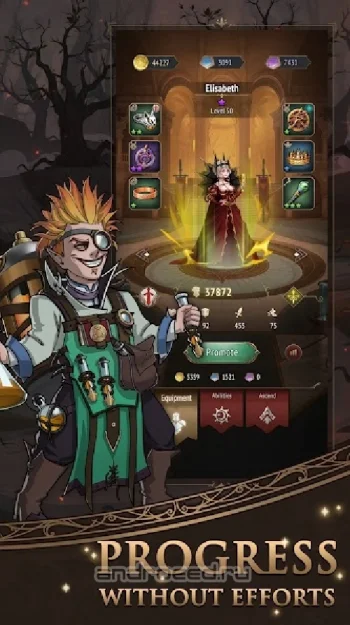 Dark Heroes - фэнтези АФК РПГ - скриншот 2