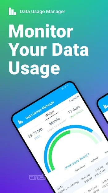 Data Usage Manager & Monitor - скриншот 1