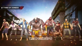 Dead Walk City : Zombie Shooting Game - скриншот 1
