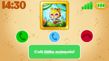 Детский телефон игры с животными, цифрами, музыкой - скриншот 4