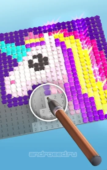 Diamond Painting ASMR Coloring - скриншот 3
