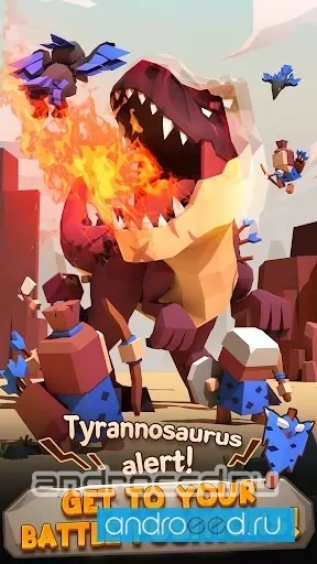 Dino Clash: Tribal War - скриншот 1