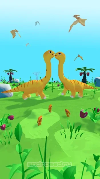Dino Evolution: игра динозавры - скриншот 1