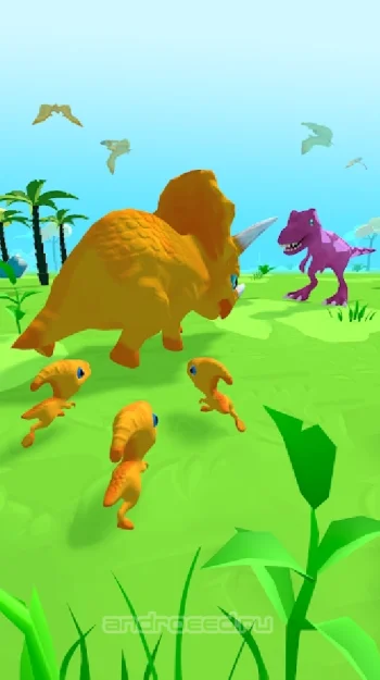 Dino Evolution: игра динозавры - скриншот 2