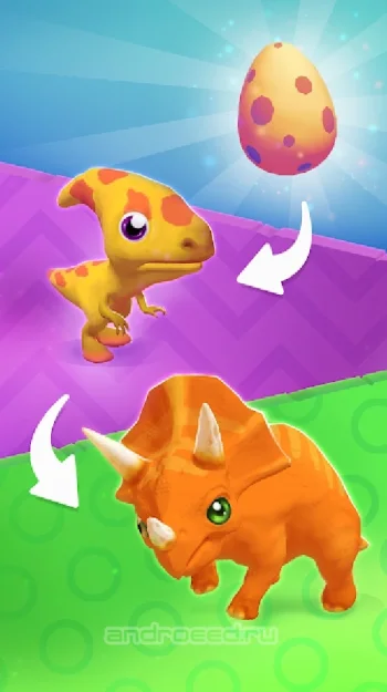 Dino Evolution: игра динозавры - скриншот 5