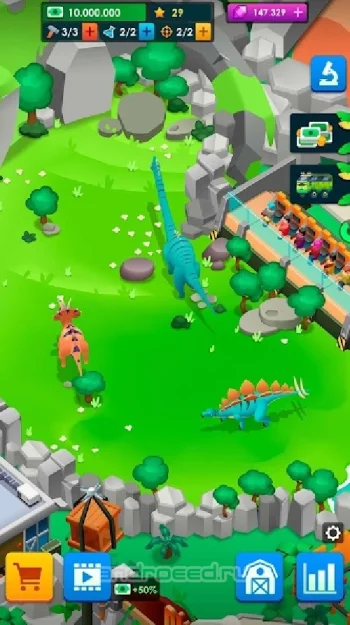 Dinosaur Park - Jurassic Tycoon - скриншот 5