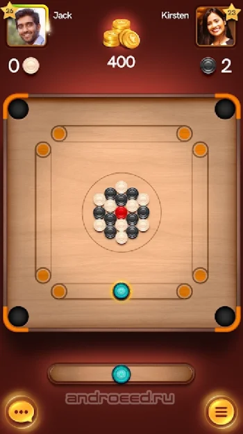 Disc Pool Carrom - скриншот 1