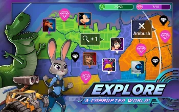 Disney Heroes: Battle Mode - скриншот 5