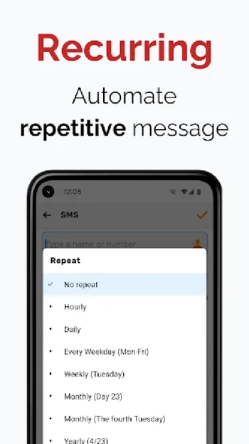 Do It Later - Auto SMS Message - скриншот 3