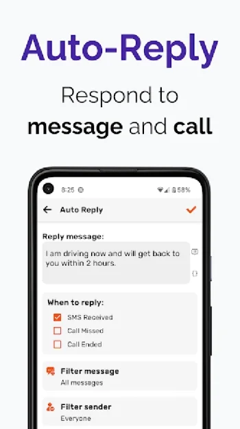Do It Later - Auto SMS Message - скриншот 4