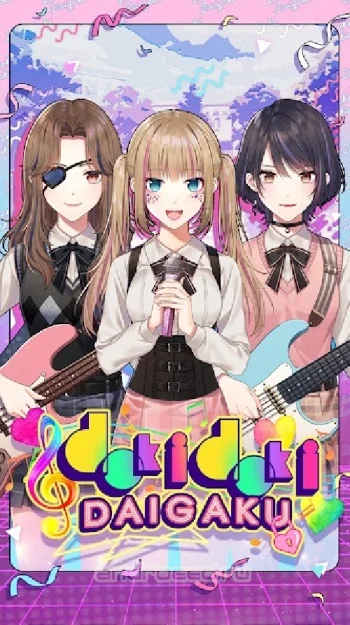 Doki Doki Daigaku: Anime Idol Girlfriend Romance - скриншот 1