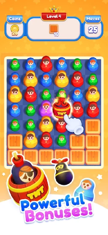 Dolls Stack: Match & Merge! - скриншот 2