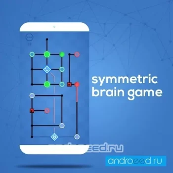 Dots Sync - Symmetric brain game - скриншот 1