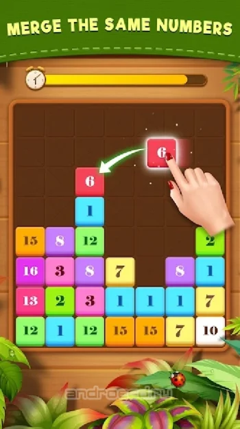 Drag n Merge: Block Puzzle - скриншот 1