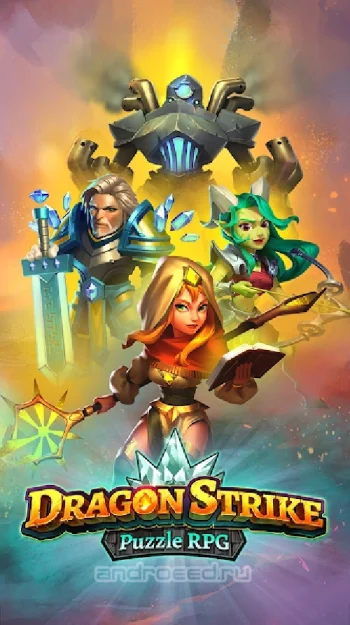 Dragon Strike: Puzzle RPG - скриншот 5