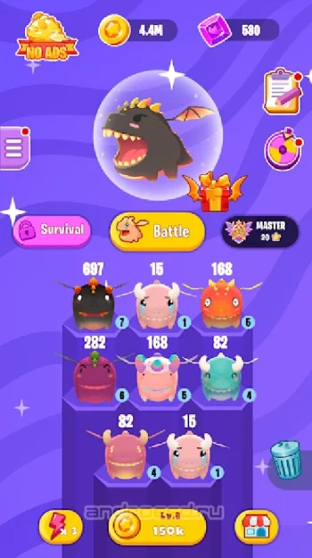 Dragon Wars io: Боевые Драконы - скриншот 3