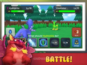 Drakomon - Battle and Catch Dragon Monster RPG - скриншот 5