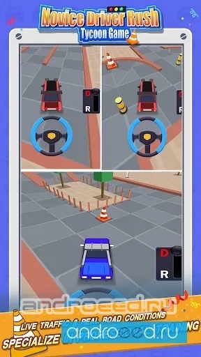 Novice Driver Rush – Tycoon Game (Driving School) - скриншот 3