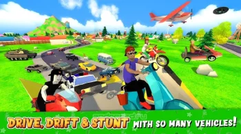 Dude Theft Wars Offline & Online Multiplayer Games - скриншот 2