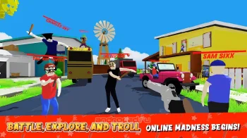 Dude Theft Wars Offline & Online Multiplayer Games - скриншот 4