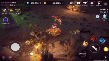 Dungeon Knight: 3D Idle RPG - скриншот 4