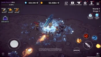 Dungeon Knight: 3D Idle RPG - скриншот 5