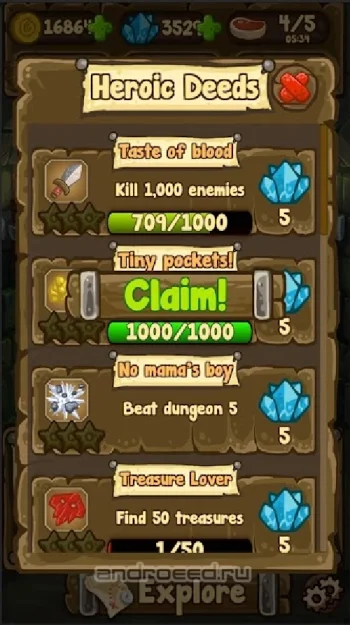 Dungeon Loot - dungeon crawler - скриншот 3