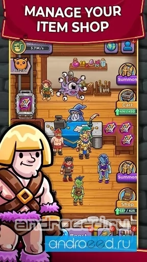 Dungeon Shop Tycoon: Craft and Idle - скриншот 1