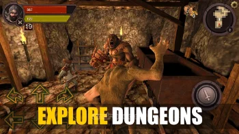 Dungeon Ward - rpg offline - скриншот 5